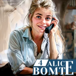 Une jeune femme téléphone dans son bureau, chapitre 4